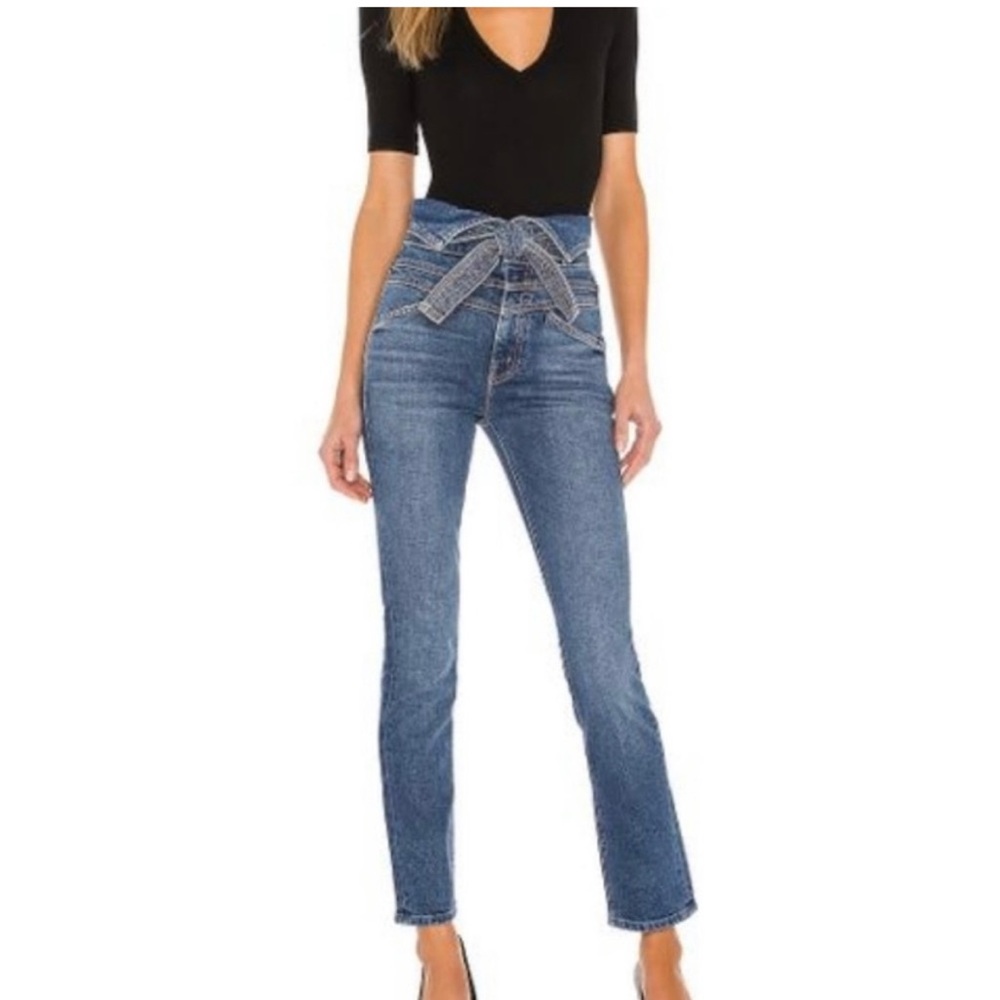 Mother Triple Stack Looker Jeans 25 Women's Wash: Wish On A Star High Rise